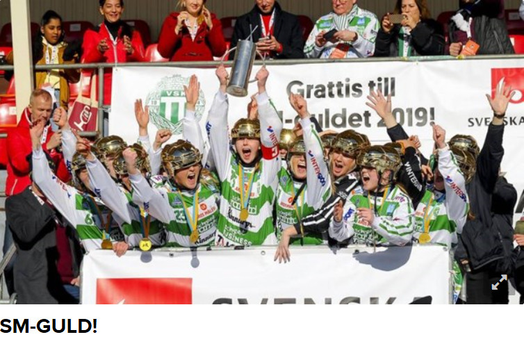 En ära att få samarbeta med svenska mästarna 2019