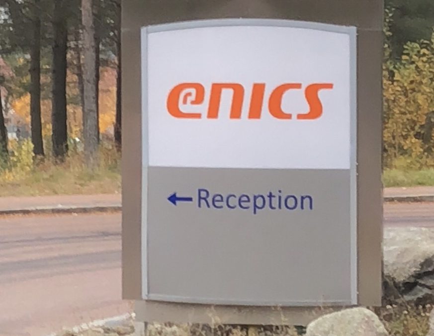 Inleder ett superhäftigt uppdrag hos ENICS i Västerås